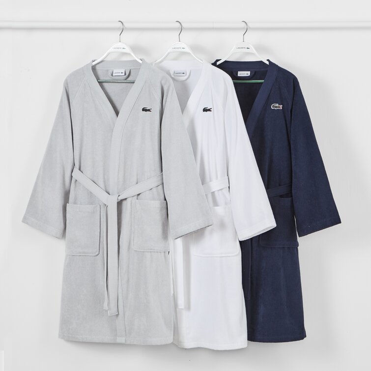 Lacoste bathrobe shop mens